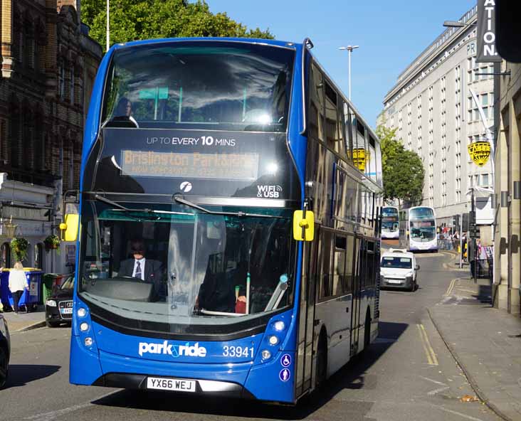 First Bristol ADL Enviro400MMC Brislington Park & Ride 33941